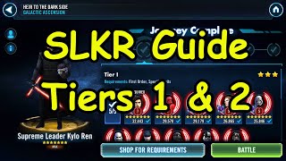 Supreme Leader Kylo Ren Tier 1 and Tier 2 Unlock Guide  100 Success Rate [upl. by Clark253]