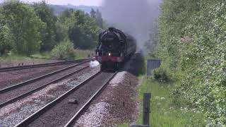 LMS Jubilee Class 5690 Leander 562021 [upl. by Eecak]