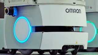 BMW Plant Dingolfing  Smart Transport Robots And Tugger Trains [upl. by Theresina623]