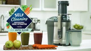 Oster® SelfCleaning Juice Extractor – How To Use Self Cleaning [upl. by Luke]