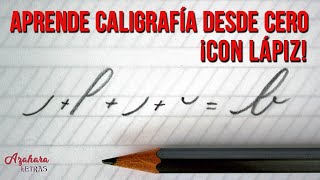 ➡️ APRENDER CALIGRAFÍA DESDE CERO  Pauta PDF [upl. by Editha]