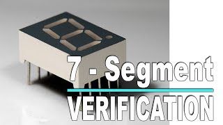 Checking if 7Segment display is common Anode or Cathode [upl. by Scot]