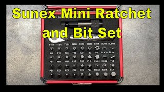 Sunex Tools Mini Ratchet and Bit Set [upl. by Konstantine164]