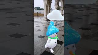 snow dance 🤣🤣 dance trending shorts entertainment [upl. by Towrey]