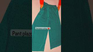 Easy plazo pant cutting and stitching plazo cutting [upl. by Namie]