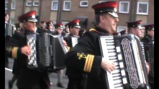 Dunloy Accordion Band  Derry Day 2012 1 [upl. by Priscilla]