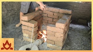 Primitive Technology Fired Clay Bricks [upl. by Tips774]