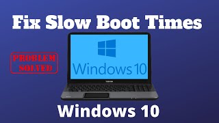 10 Ways to Fix Slow Boot Times in Windows 10 [upl. by Ratib]