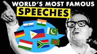 The Worlds Most Famous Speeches chosen by YOU [upl. by Tsan]