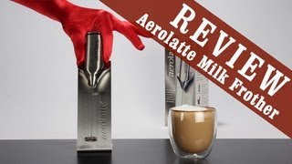 Aerolatte Milk Frother  Exclusive Review [upl. by Hsetih]