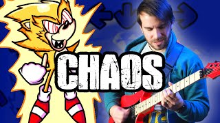 Chaos Friday Night Funkin vs SonicEXE METAL VERSION [upl. by Derinna105]