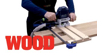 How To Make A Dado Routing Jig  WOOD magazine [upl. by Brittney]