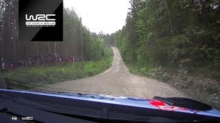 WRC  Neste Rally Finland 2019 Shakedown ONBOARD Breen [upl. by Constantia453]