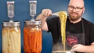 Fermenting POTATOES amp CARROTS to Make VEGAN CHEESE BETTER [upl. by Jasmin]