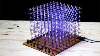 How to Make a DIY Dream 8x8x8 LED Cube at Home [upl. by Auburn756]