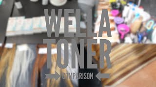 Battle of the tonerswhich wella toner should you use [upl. by Dhu]