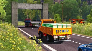 Eicher Truck  Kerala Village Road  Eicher Mod ETS2 [upl. by Trautman]