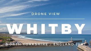 Whitby Beach North Yorkshire England UK Staycation Ideas amp Travel Destinations Drone Footage [upl. by Partan641]