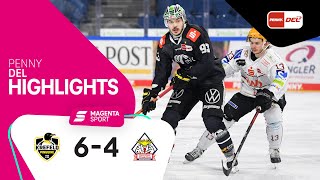 Krefeld Pinguine  Pinguins Bremerhaven  Highlights PENNY DEL 2122 [upl. by Mimajneb]