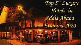 Best quality luxury hotels in Addis Ababa Ethiopia 2020 [upl. by Esaertal]