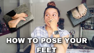 HOW TO SELL FEET PICS  POSE EXAMPLES [upl. by Buxton]