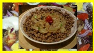 Recette dharicot quotchowlliquot plat Africain [upl. by Hakilam]