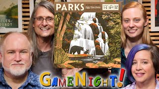 Parks  GameNight Se7 Ep41  How to Play and Playthrough [upl. by Lowe]