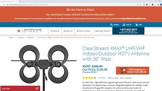 ClearStream 4MAX Antenna Review did it actually work [upl. by Langsdon793]