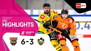 Grizzlys Wolfsburg  Krefeld Pinguine  2 Spieltag 20212022  MAGENTA SPORT [upl. by Feinleib]