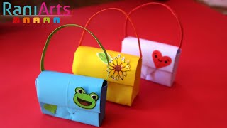 BOLSAS DE ORIGAMI  PASO A PASO [upl. by Bianchi]