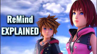 Kingdom Hearts 3 ReMind Explained Timeline  Summary  Recap [upl. by Lorn588]