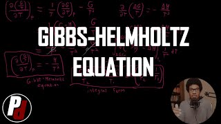 GibbsHelmholtz Equation  Physical Chemistry I  053 [upl. by Akim]