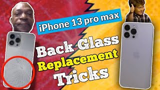 iPhone 13 pro max Back Glass Replacement DETAILED [upl. by Odo]