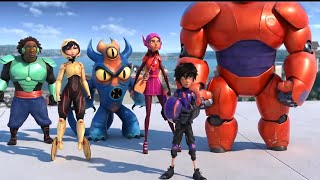 Big hero 6 final fight part 1 hiro hamada baymax vs Callaghan microbots 1080p [upl. by Ahsiuq210]