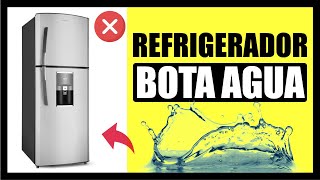 PORQUE MI REFRIGERADOR TIRA AGUA POR DEBAJO ❌ [upl. by Shirline]