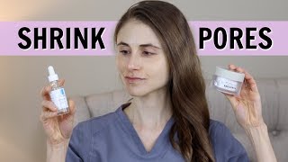 SHRINK YOUR PORES TIPS FROM A DERMATOLOGIST DR DRAY [upl. by Geaghan908]