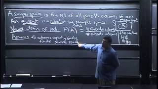 Lecture 1 Probability and Counting  Statistics 110 [upl. by Yelad]