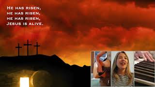 He Has Risen  with lyrics [upl. by Eelta]