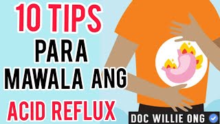 10 Tips para Mawala ang Acid Reflux  By Doc Willie Ong 958 [upl. by Strong]