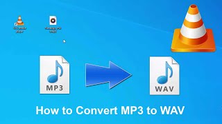 How to Convert MP3 to WAV File Format Using VLC Media Player on Windows 1087 [upl. by Sloatman827]