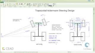 CEAD Ackermann Steering Mechanism [upl. by Parthenia]