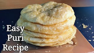 Mauritian Soft Poori Recipe  Recette Ti Puri Mauricien [upl. by Salangi]