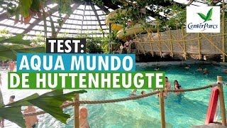 AQUA MUNDO ZWEMBAD 🏊🌴 CENTER PARCS DE HUTTENHEUGTE 💚 PARKVAKANTIES [upl. by Agn822]