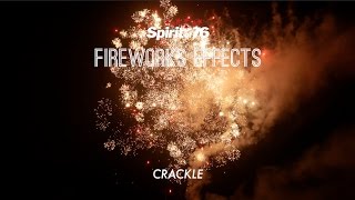 Fireworks Effects  Crackle [upl. by Ekralc]