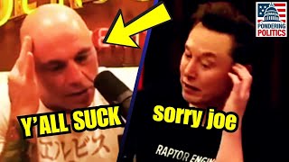 Watch FED UP Joe Rogan CALL OUT Trump FAILURES to Elons Face [upl. by Dwinnell]