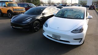 2022 LFP Battery Tesla Model 3 RWD Versus Lithium Ion Standard Range Plus [upl. by Kosey]