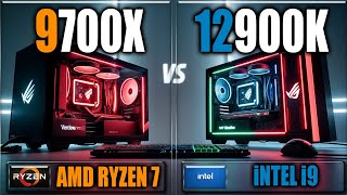 9700X vs 12900K Benchmarks  Tested in Games and Applications [upl. by Hsina]