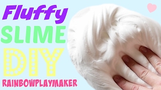 DIY THE BEST FLUFFY SLIME EVER HOW TO Make Slime EASY TUTORIAL VIDEO [upl. by Katlin819]