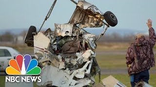 Skydivers Escape As Two Planes Collide  Archives  NBC News [upl. by Altaf742]