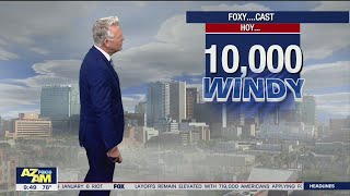 Weatherman gets pranked live on air  FOX 10 AZAM [upl. by Lewap]